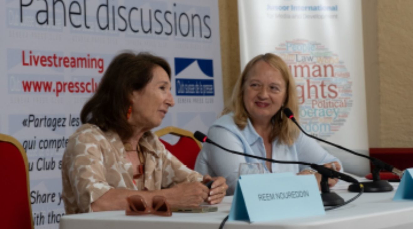 Conférence Geneva press club, Delia Mamon