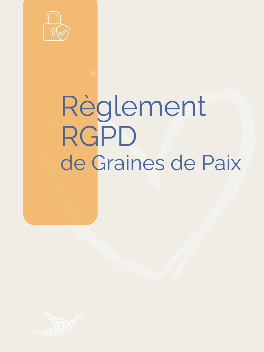 Couverture règlement RGPD